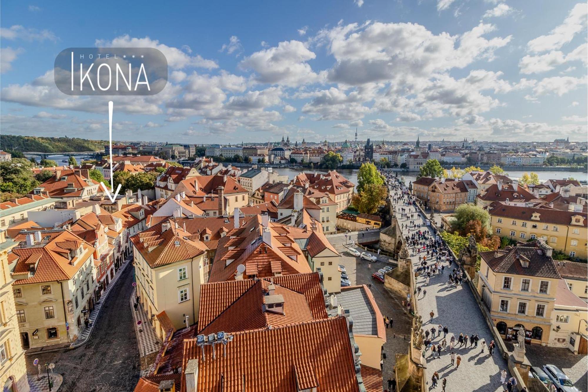 Hotel Ikona Praga Exterior foto